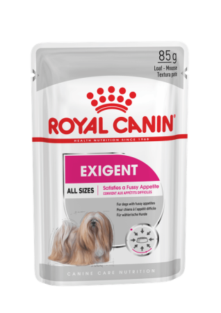 Royal Canin EXIGENT LOAF - Пауч за кучета с капризен апетит. 85 гр. 