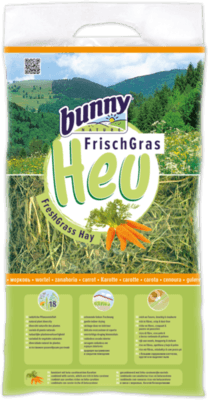 Bunny Nature - FreshGrass Hay Carrots  – Сено от свежа трева с моркови