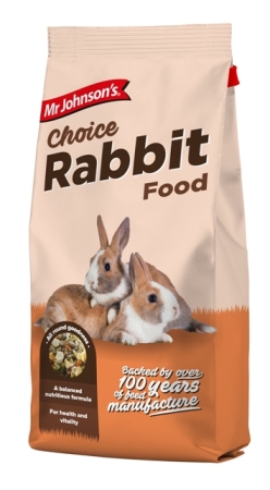 Mr Johnson`s CHOICE Rabbit Food - Пълноценна храна за зайци 12.5 кг