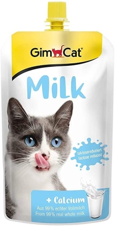 GimCat Latte - Течно мляко за котки с ниско съдържание на лактоза + калций