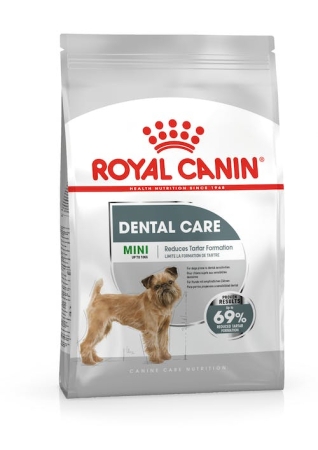 Royal Canin DENTAL CARE Mini - Пълноценна храна за кучета с чувствителни зъби 1 кг.