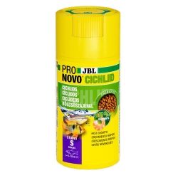 JBL PRONOVO CICHLID GRANO S 250ml - Храна на гранули за малки цихлиди между 3 – 10 см.