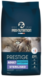 PRESTIGE STERILISED храна за кастрирани котки с риба 