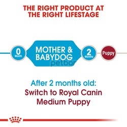 Royal Canin - Medium Starter  - Отличен старт за кученца от средните породи от отбиването до 2рия месец, както и за кърмачки и бременни кучета 4kg