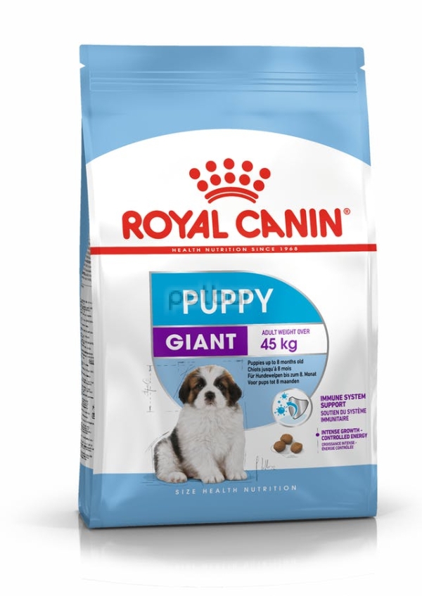 Royal Canin - Giant Puppy, Перфектната храна за кученца до 8 месеца от гигантските породи- 3,5 кг.