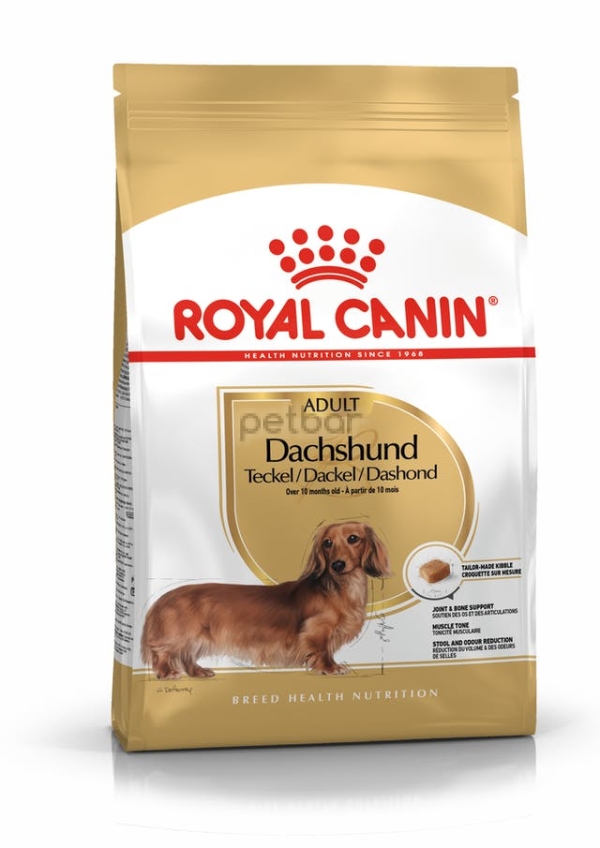 Royal Canin - Dachshund Adult, храна за кучета от породата Дакел над 10м. възраст - 1,5 кг.