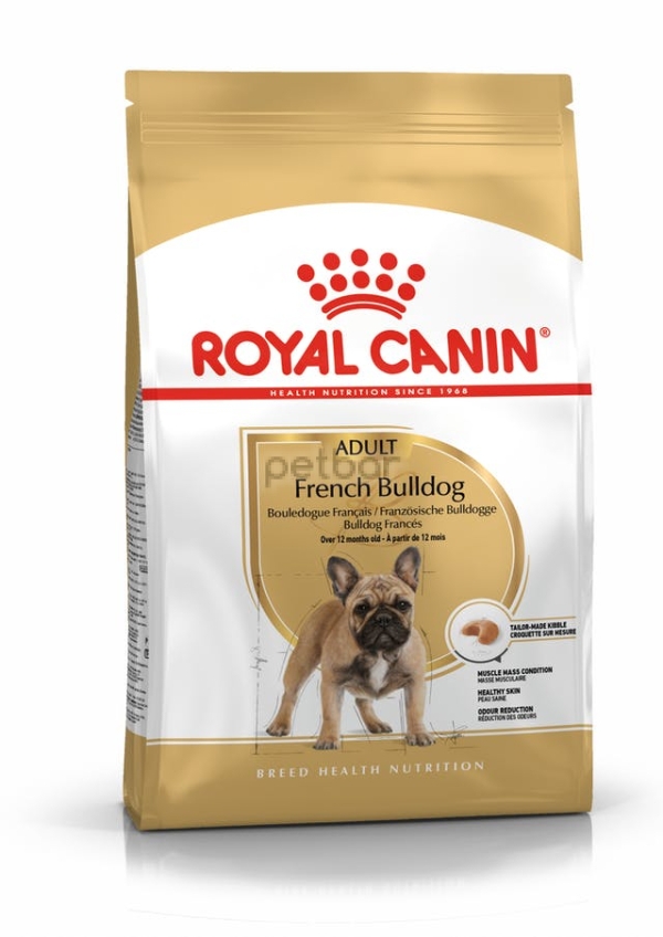 Royal Canin - French Bullgod Adult, за кучета от породата Френски булдог от 12м. възраст - 3 кг. 
