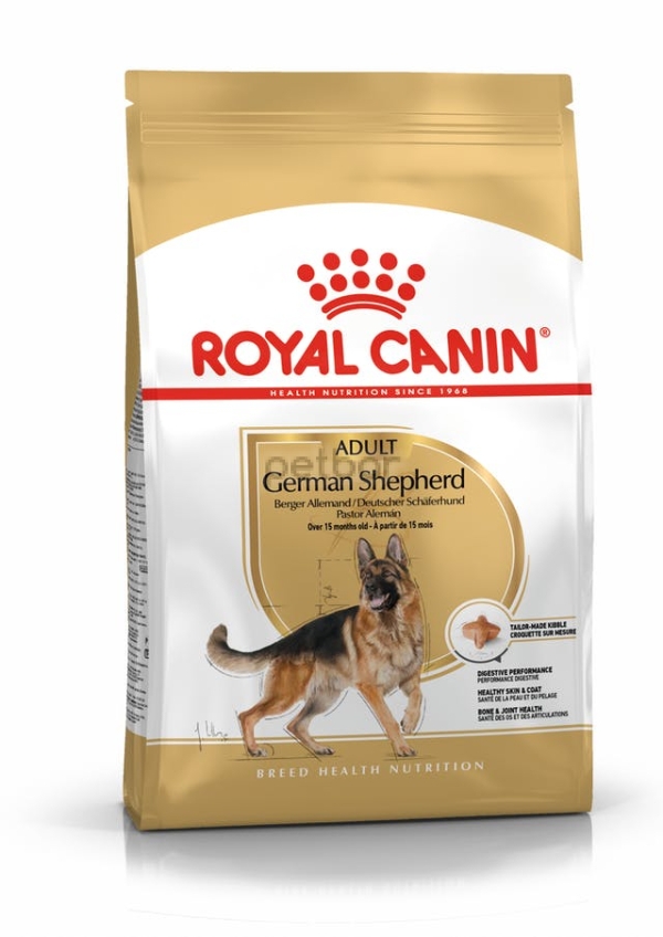 Royal Canin - German Shepherd Adult, храна за кучета от породата Немска овчарка над 15м. възраст - 3кг.