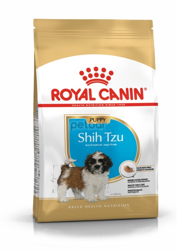 Royal Canin - Shih Tzu Puppy, храна за кученца от породата Ши Цу над 2м. възраст - 1,5кг.