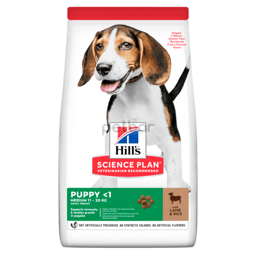 Hills SP Dog Puppy Medium L&R 2,5кг