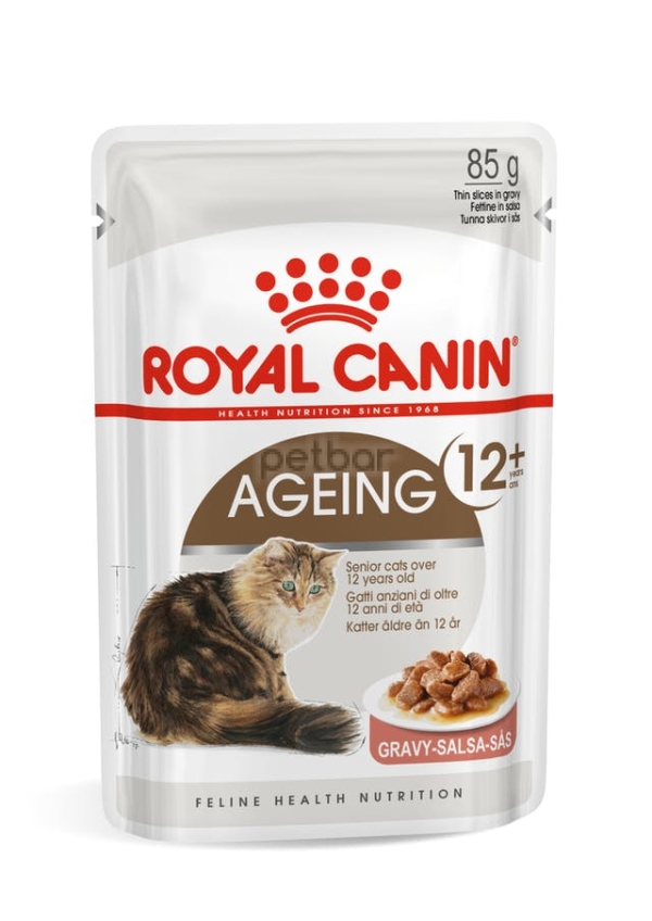 Royal Canin Ageing 12+ 12x85гр. - Специализиран пауч за котки в напреднала възраст над 12 г. 