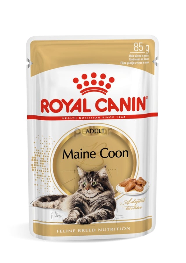 Royal Canin Mainecoon 12x85гр. - Специализиран пауч за породата Мейн Куун
