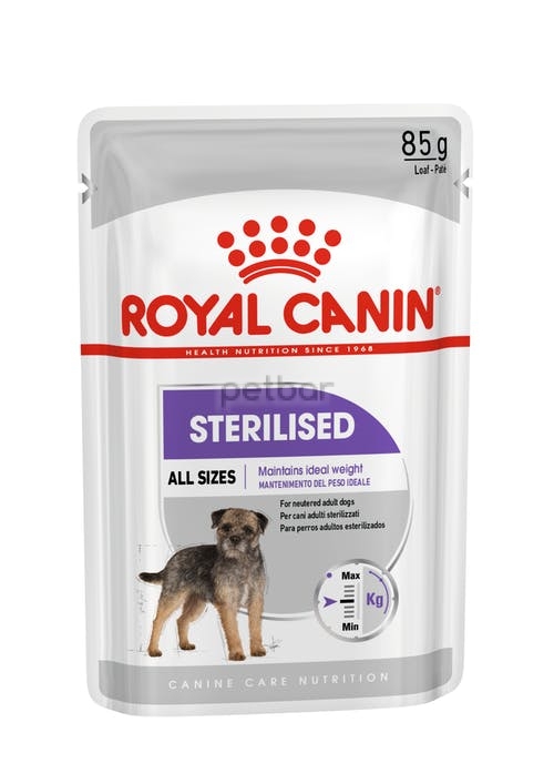 Royal Canin STERILIZED LOAF - Пауч за кастрирани кучета 12x85 гр. 
