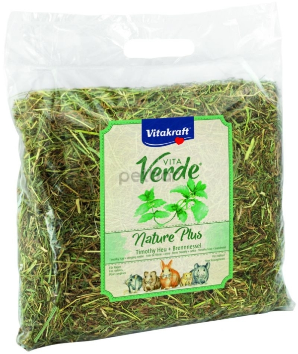 Vitakraft Vita Verde - Сено за зайци и гризачи с коприва - 500гр.