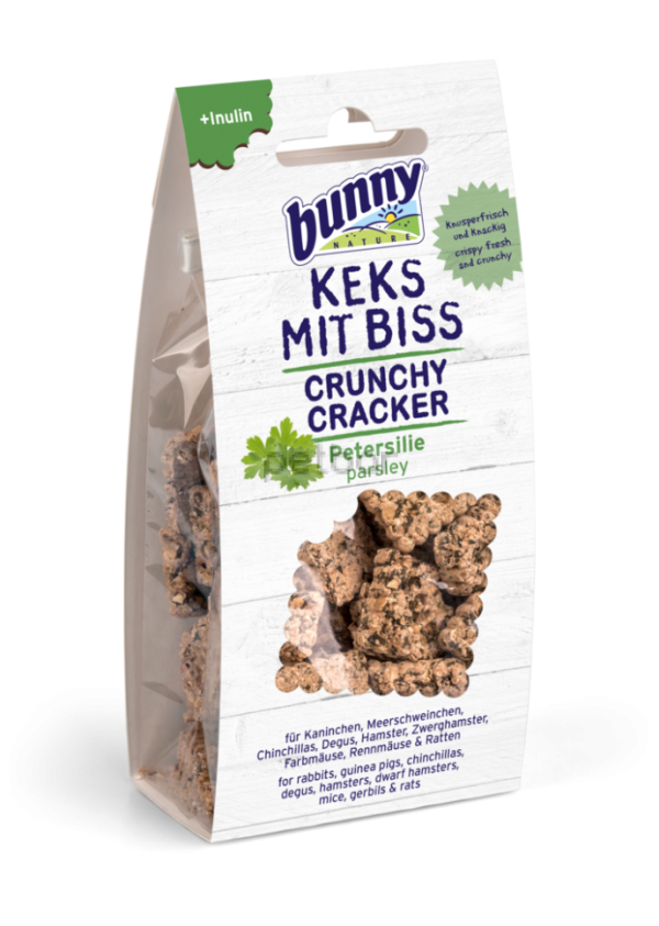 Bunny Nature  Crunchy cracker parsley - Хрупкави бисквити с магданоз 50 гр.