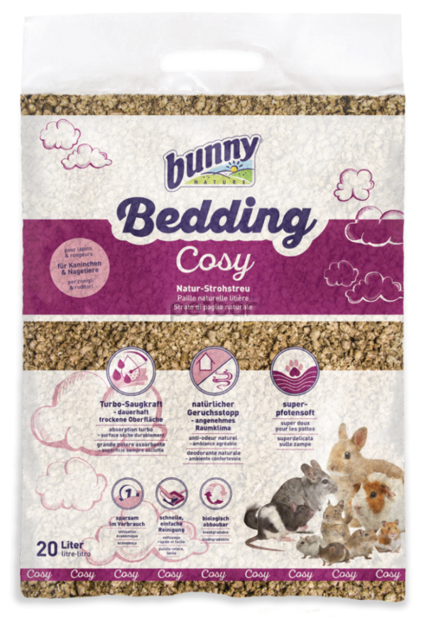 Bunny Nature bunnyBedding Cosy - Естествена постеля от слама „Cosy” 20 л.