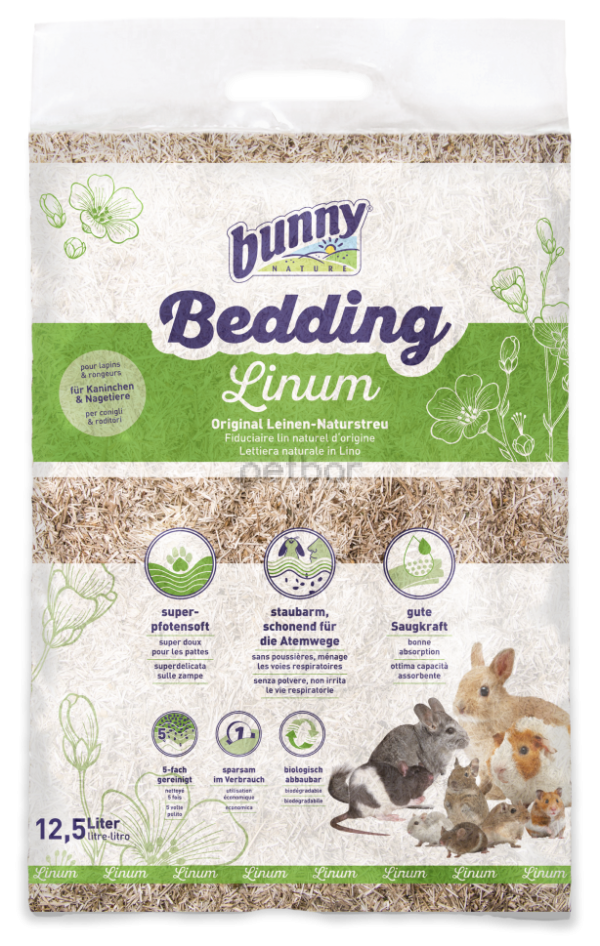 Bunny Nature bunnyBedding Linum - Постеля от ЛЕН 12,5 л.