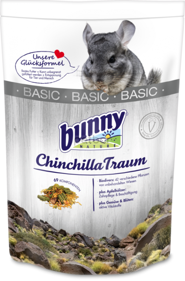 Bunny Nature - Храна за чинчили 1,2 кг.