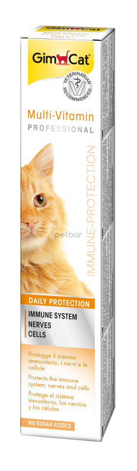 GimCat Multi-Vitamin Professional - Immune Protection - Мултивитаминна паста - имунна защита 20 гр.