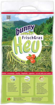 Bunny Nature - FreshGrass Hay Rosehip  – Сено от свежа трева с шипка