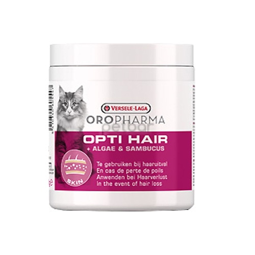  Versele Laga - Oropharma Opti Hair Cat - Хранителни добавки за здрава кожа и лъскавина на козината 130 гр.