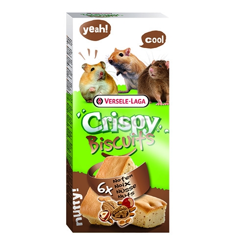 Versele - laga - CRISPY BISCUIT NUTS - Бисквитки за малки животни с яйца и ядки, 70 гр. 
