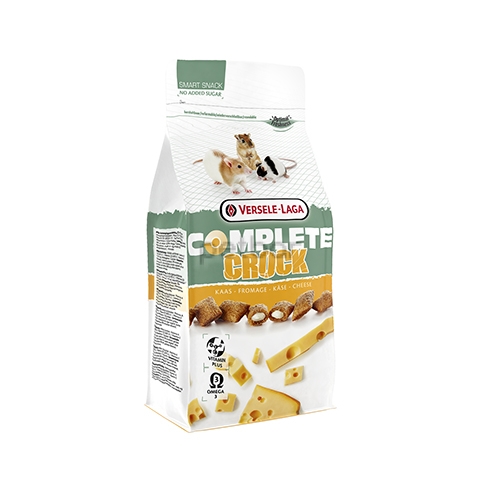 Versele - laga - CROCK COMPLETE CHEESES - Бисквитки за малки животни с пълнеж със сирене на сирене, 50 гр.