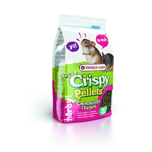 Versele - laga - Crispy Pellets - Chinchillas & Degus - Гранулирана храна за дегу и чинчила 1 кг. 