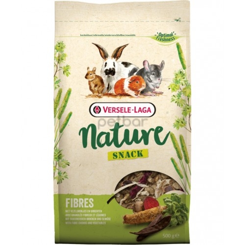 Versele - Laga - Nature Snack Fibers - Богата на фибри закуска за вашите гризачи 2 кг. 