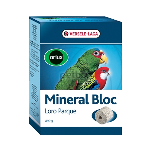 Versele - laga - MINERAL BLOC - Минерален блок за средни и големи папагали 400 гр. 