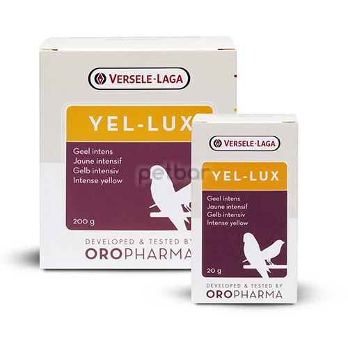 Versele - laga - Yel- Lux - Натурален жълт оцветител за птици на базата на каротини 200 гр.