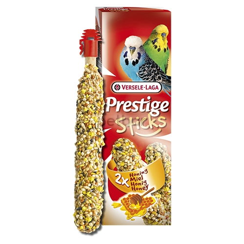 Versele - laga - Sticks Budgies Honey 60гр - стик за вълнисти папагали с мед - 2 бр х 30 гр. 