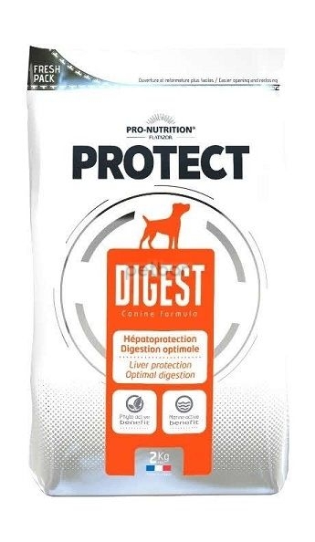 Pro-Nutrition Flatazor Protect Digest - Пълноценна диетична храна за кучета с храносмилателни проблеми 2 кг