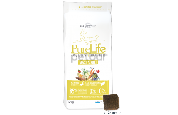 Pro-Nutrition Flatazor Pure Life Maxi Adult - Пълноценна храна за пораснали кучета от едри породи 12 кг