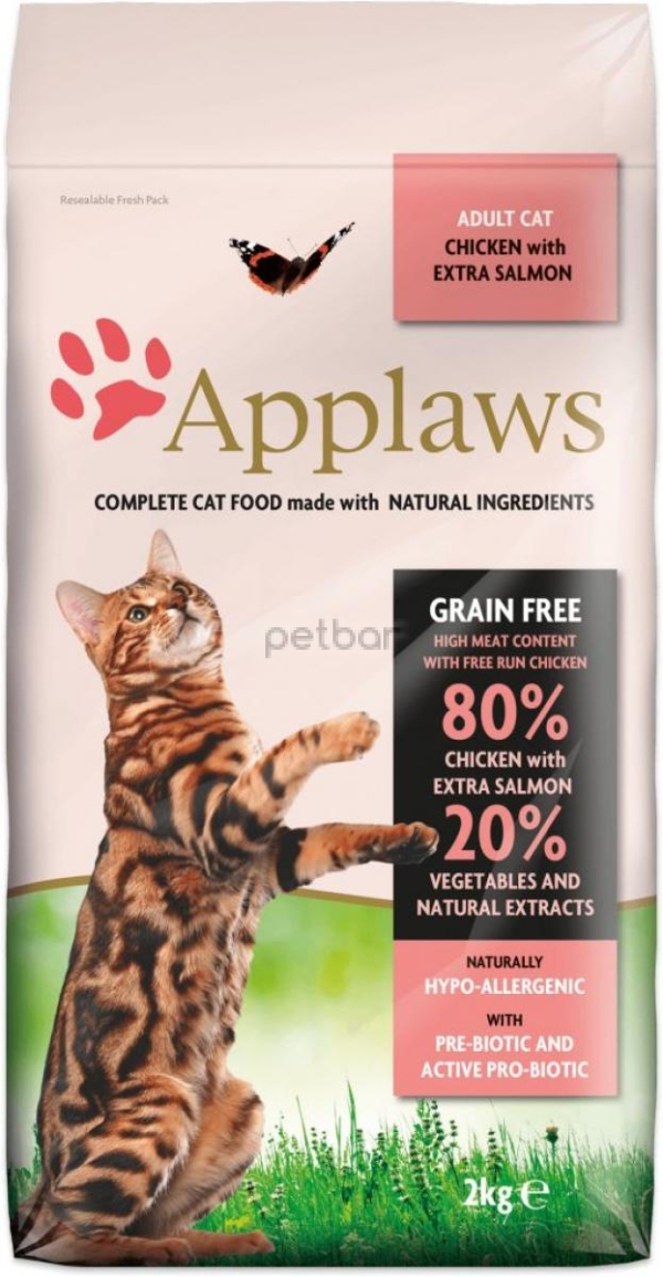 Applaws Adult Cat Chicken with Salmon - 2 кг.