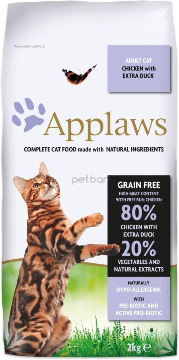 Applaws Adult Cat Chicken with Duck - 7,5 кг.