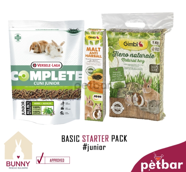 Petbar x Bunny Rescue Bulgaria - Basic starter pack - Junior 