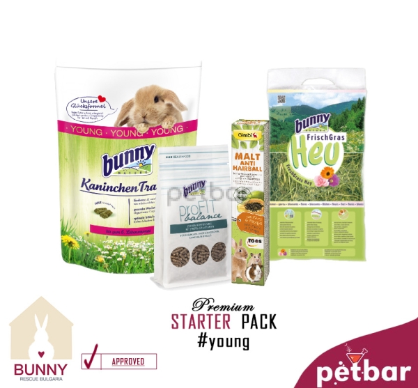 Petbar x Bunny Rescue Bulgaria - PREMIUM starter pack - Junior 