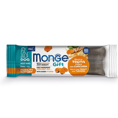 Monge Gift Meat Bars Mobility Support Dog