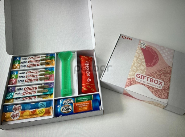 Inaba Gift Box - подаръчен комплект с лакомства