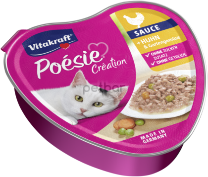 Vitakraft POESIE Sauce - Пиле и зеленчуци, 85 гр.