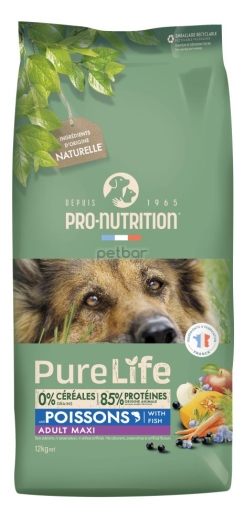 Pure Life Dog ADULT MAXI with Fish 12 кг