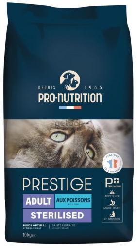 PRESTIGE STERILISED храна за кастрирани котки с риба 