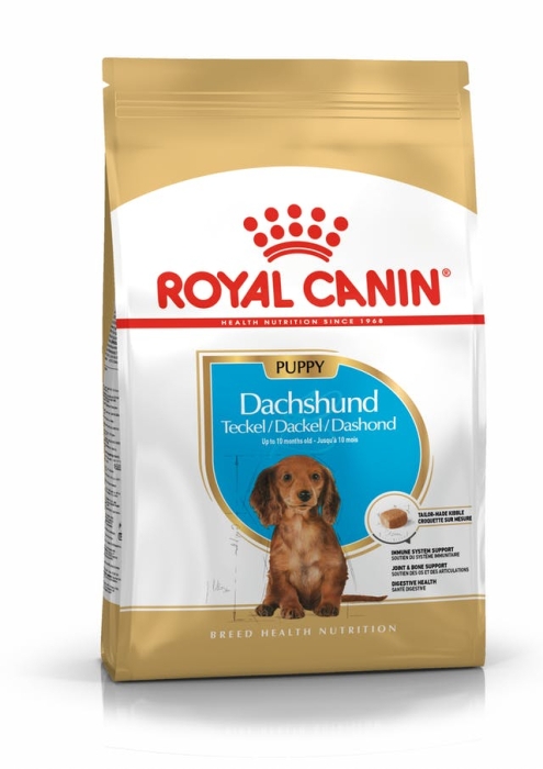 Royal Canin - Dachshund Puppy, храна за кученца от породата Дакел над 2м. възраст - 1,5 кг.