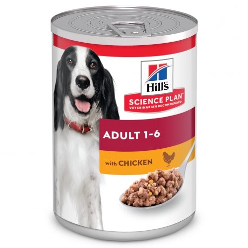 Hill’s Science Plan Adult с пилешко 370 гр. – За кучета от всички породи над 1 г.