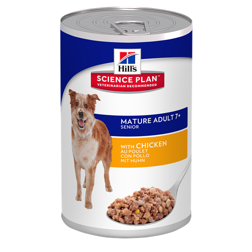 Hill’s Science Plan Mature Adult Active Longevity Chicken 370 гр.– За кучета от всички породи на възраст над 7 г.