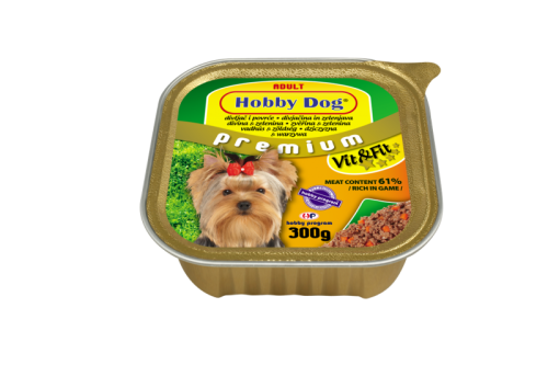 Hobby DOD Adult - консерва за кучета с дивеч и зеленчуци