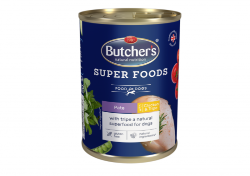 Butchers SUPERFOODS PATE - Пастет с пилешко месо и шкембе 1200гр.