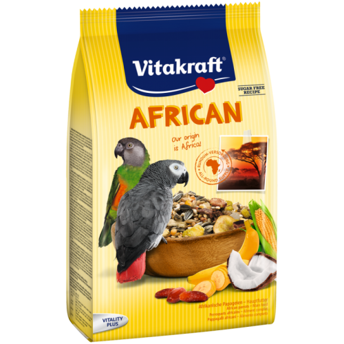 Vitakraft African - Основна ежедневна храна за големи папагали - 750гр
