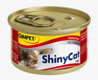 GimCat Shiny Cat - Консерви за котки с пиле в желе 70гр.